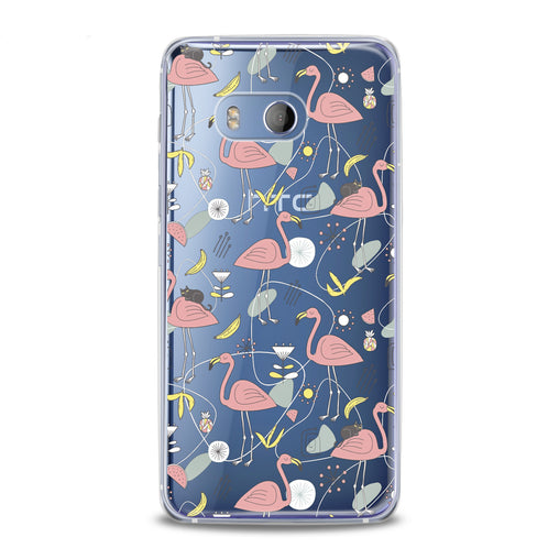 Lex Altern Cute Pink Flamingo HTC Case
