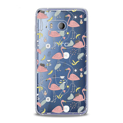 Lex Altern Cute Pink Flamingo HTC Case