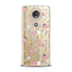 Lex Altern TPU Silicone Motorola Case Cute Pink Flamingo