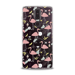 Lex Altern TPU Silicone Nokia Case Cute Pink Flamingo