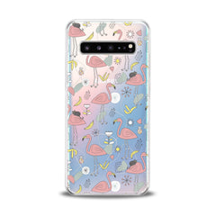 Lex Altern TPU Silicone Samsung Galaxy Case Cute Pink Flamingo