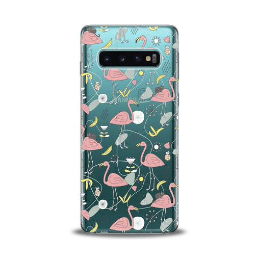 Lex Altern Cute Pink Flamingo Samsung Galaxy Case