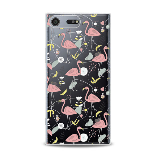 Lex Altern Cute Pink Flamingo Sony Xperia Case