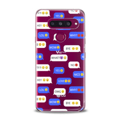 Lex Altern TPU Silicone Phone Case Message Pattern