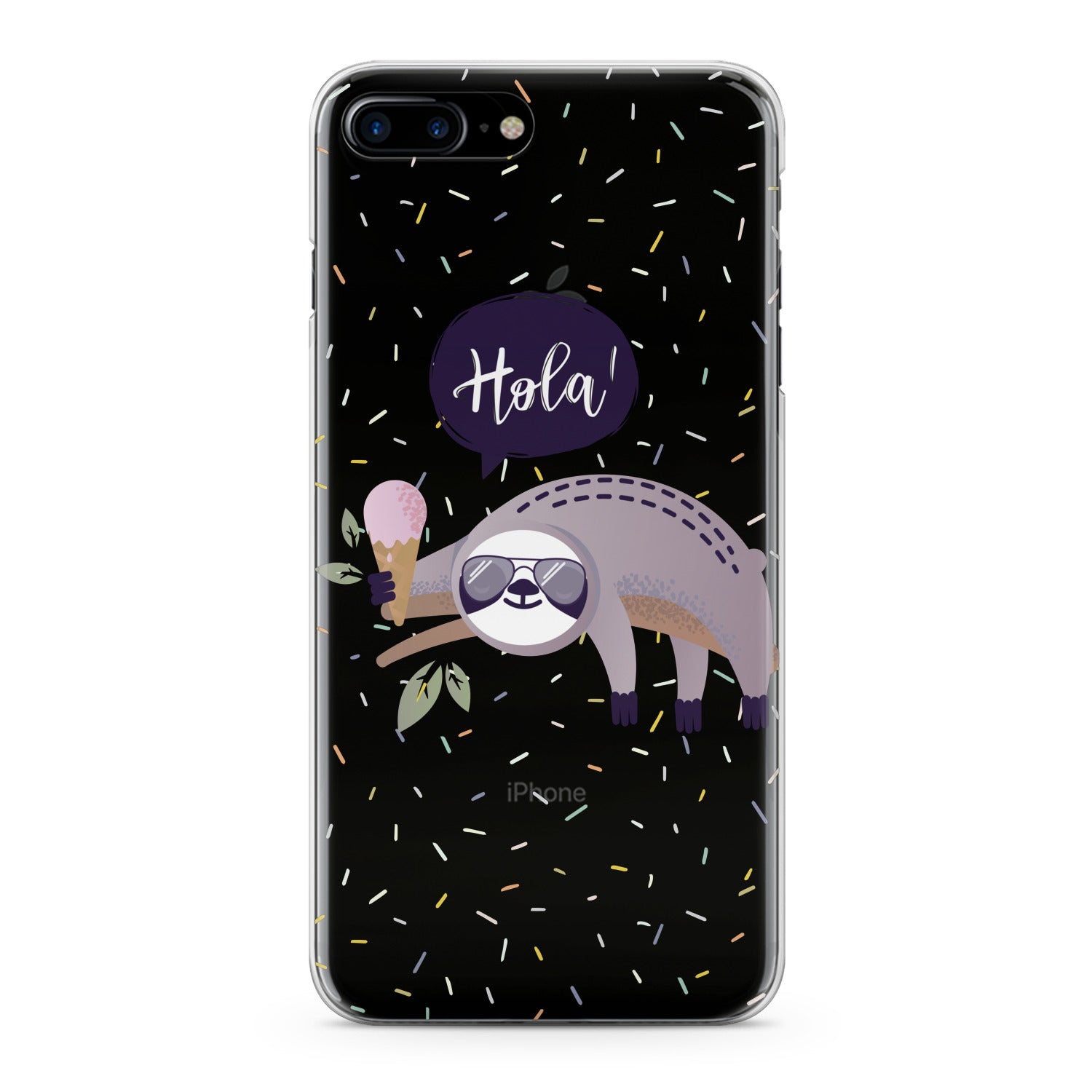 Lex Altern Sloth Ice Cream Phone Case for your iPhone & Android phone.