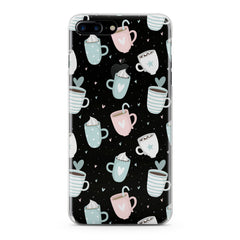 Lex Altern Pastel Cups Cappuccino Phone Case for your iPhone & Android phone.