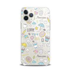 Lex Altern TPU Silicone iPhone Case Sweets Coffee Pattern