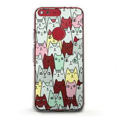 Lex Altern TPU Silicone Phone Case Funny Felines Pattern