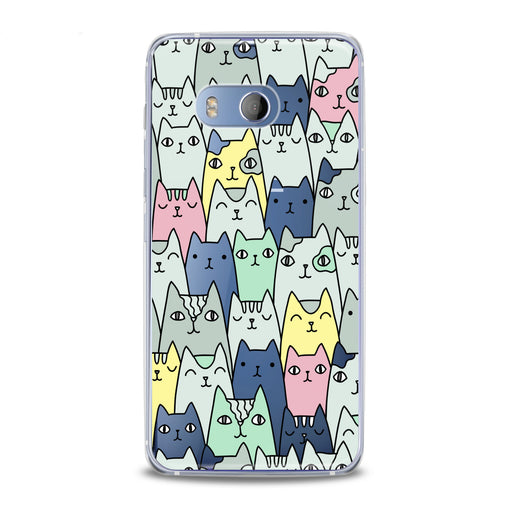 Lex Altern Funny Felines Pattern HTC Case