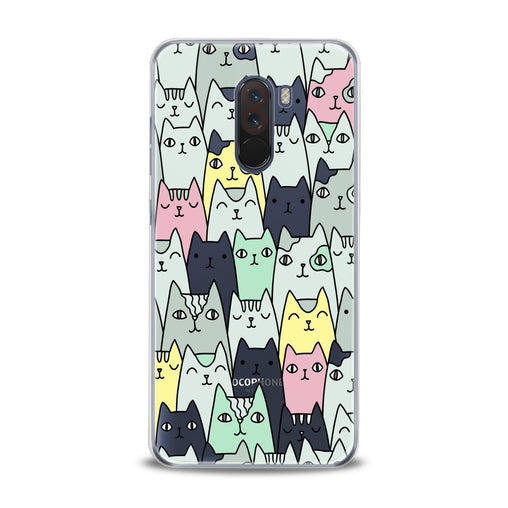 Lex Altern Funny Felines Pattern Xiaomi Redmi Mi Case