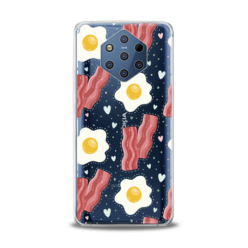 Lex Altern Egg Bacon Print Nokia Case