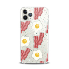 Lex Altern TPU Silicone iPhone Case Egg Bacon Print