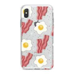 Lex Altern TPU Silicone Phone Case Egg Bacon Print
