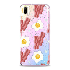 Lex Altern TPU Silicone VIVO Case Egg Bacon Print