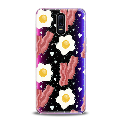 Lex Altern Egg Bacon Print Oppo Case