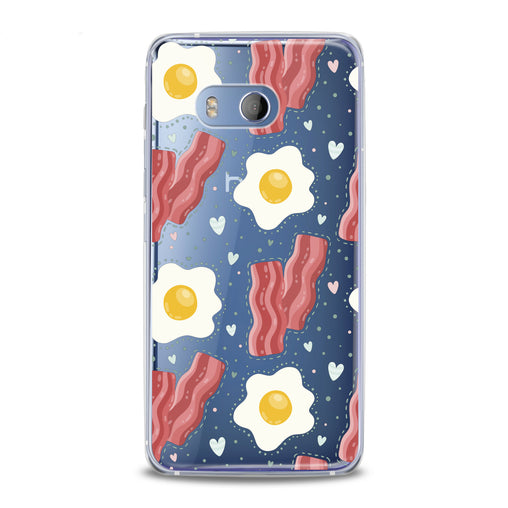 Lex Altern Egg Bacon Print HTC Case