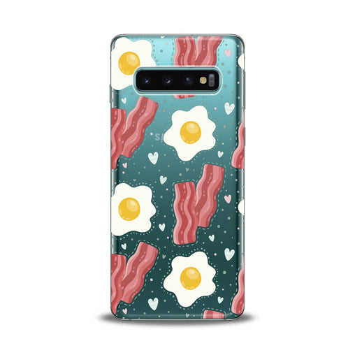 Lex Altern Egg Bacon Print Samsung Galaxy Case