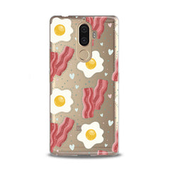 Lex Altern TPU Silicone Lenovo Case Egg Bacon Print