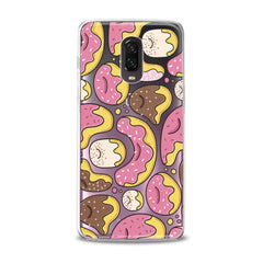 Lex Altern TPU Silicone OnePlus Case Pink Donuts Print