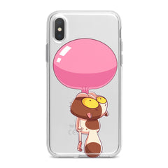 Lex Altern TPU Silicone Phone Case Cat Bubble Gum