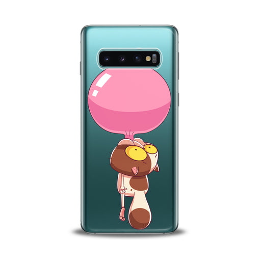 Lex Altern Cat Bubble Gum Samsung Galaxy Case