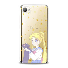 Lex Altern TPU Silicone HTC Case Felines Sailor Moon