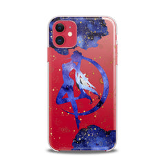Lex Altern TPU Silicone iPhone Case Blue Watercolor Sailor Moon