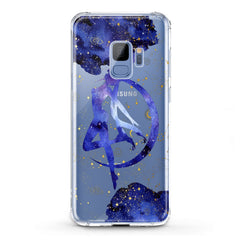 Lex Altern TPU Silicone Samsung Galaxy Case Blue Watercolor Sailor Moon