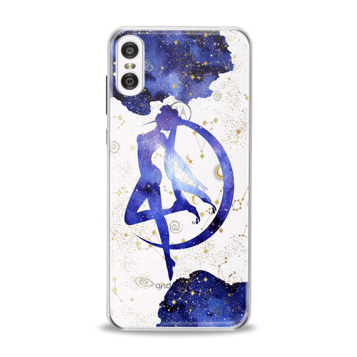 Lex Altern Blue Watercolor Sailor Moon Motorola Case