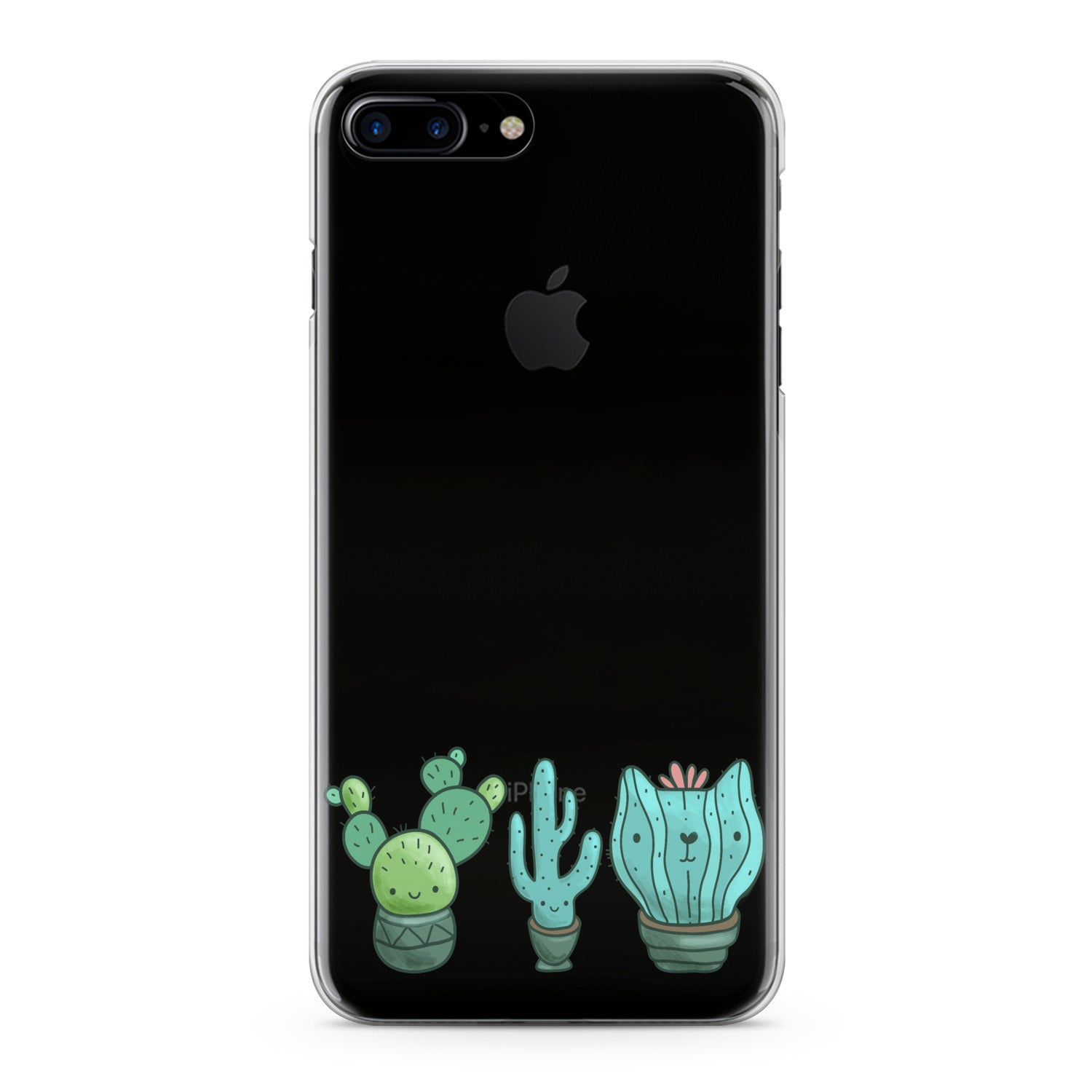 Lex Altern Kawaii Cacti Cat Phone Case for your iPhone & Android phone.
