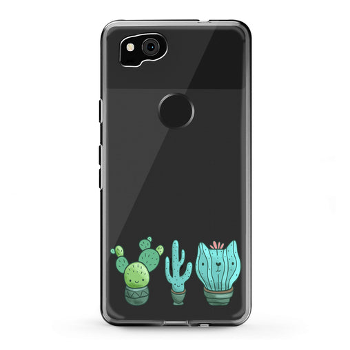 Lex Altern Google Pixel Case Kawaii Cacti Cat