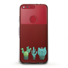 Lex Altern TPU Silicone Phone Case Kawaii Cacti Cat