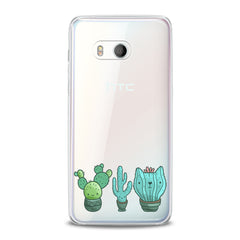 Lex Altern TPU Silicone HTC Case Kawaii Cacti Cat