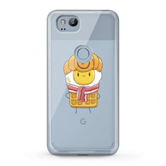 Lex Altern TPU Silicone Google Pixel Case Cute Breakfast