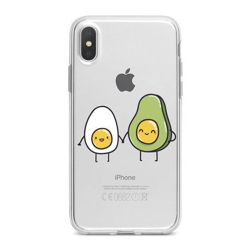 Lex Altern Egg Avocado Friends Phone Case for your iPhone & Android phone.