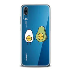 Lex Altern TPU Silicone Huawei Honor Case Egg Avocado Friends