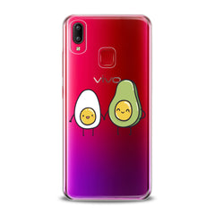Lex Altern TPU Silicone VIVO Case Egg Avocado Friends
