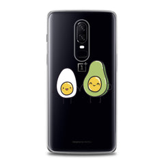 Lex Altern TPU Silicone OnePlus Case Egg Avocado Friends