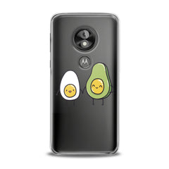 Lex Altern TPU Silicone Phone Case Egg Avocado Friends