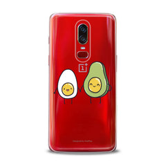 Lex Altern TPU Silicone OnePlus Case Egg Avocado Friends