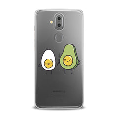 Lex Altern TPU Silicone Phone Case Egg Avocado Friends
