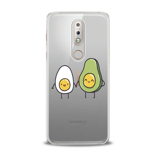 Lex Altern Egg Avocado Friends Nokia Case