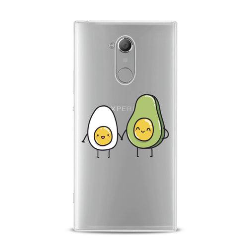 Lex Altern Egg Avocado Friends Sony Xperia Case