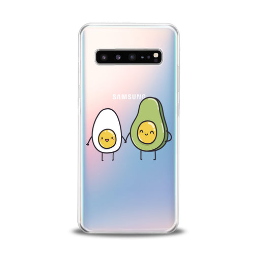 Lex Altern Egg Avocado Friends Samsung Galaxy Case