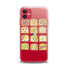 Lex Altern TPU Silicone iPhone Case Fresh Sandwiches