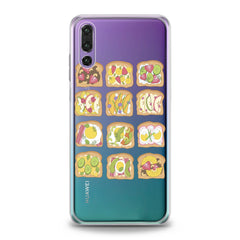 Lex Altern TPU Silicone Huawei Honor Case Fresh Sandwiches