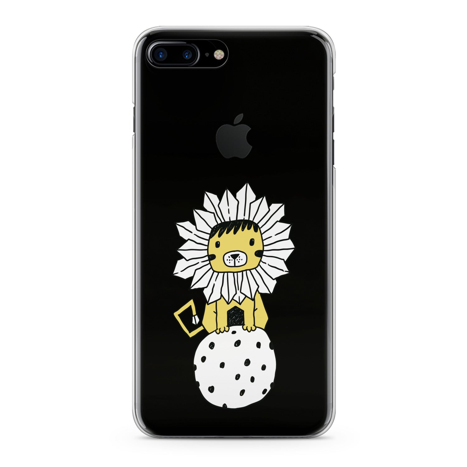 Lex Altern Drawing Baby Lion Phone Case for your iPhone & Android phone.
