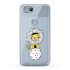 Lex Altern TPU Silicone Google Pixel Case Drawing Baby Lion