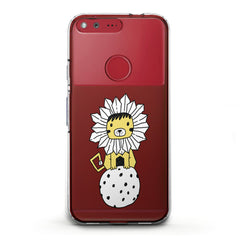 Lex Altern TPU Silicone Google Pixel Case Drawing Baby Lion
