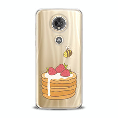 Lex Altern TPU Silicone Motorola Case Dessert Pancakes